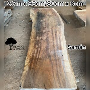 Tronco rectangular de samán