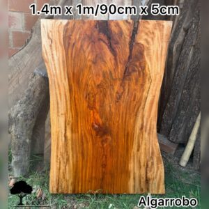 Mesa Comedor Tronco Rectangular de Algarrobo