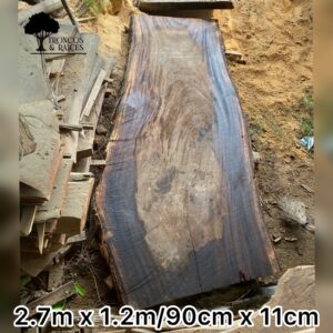 Mesa Comedor Tronco Rectangular de Samán (2.7m)