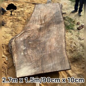 Mesa Comedor Tronco Irregular de Samán (2.7m)