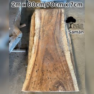 Tronco rectangular de samán