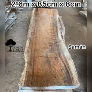 Tronco rectangular de samán