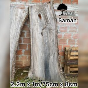 Comedor Rectangular de Samán (2m x 1m)