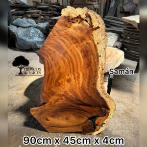 Tronco Irregular de Samán (Mesa de Centro 90cm)