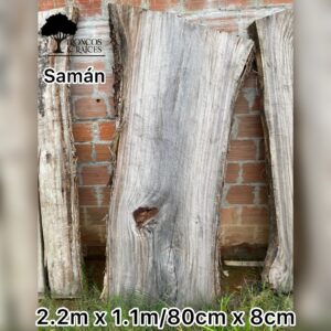 Comedor Rectangular de Samán (2.2m x 1.1m)