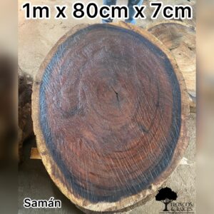 Tronco ovalado de samán