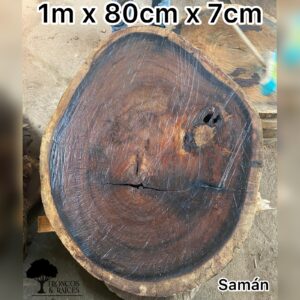 Tronco ovalado de samán