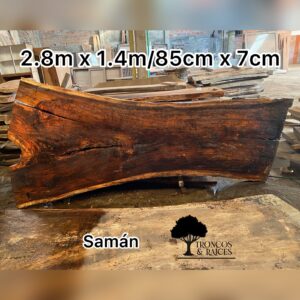Tronco rectangular de samán