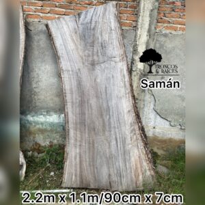 Comedor Rectangular de Samán Premium (2.2m)