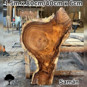 Mesa de Centro Irregular en Samán (1.5m)