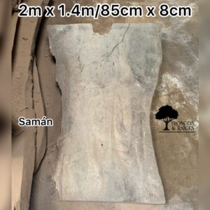 Comedor Rectangular Samán Ancho (2m x 1.4m)