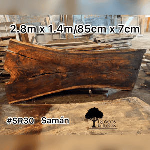 Mesa tipo Y de samán para 10 puestos Mesa tipo Y de samán para 10 puestos
