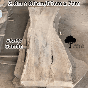 Tronco con grietas naturales para barra Tronco con grietas naturales para barra