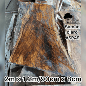 Mesa perfecta de samán claro para 6 puestos Mesa perfecta de samán claro para 6 puestos