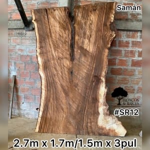 Mesa super ancha de saman para 12 personas Mesa super ancha de saman para 12 personas