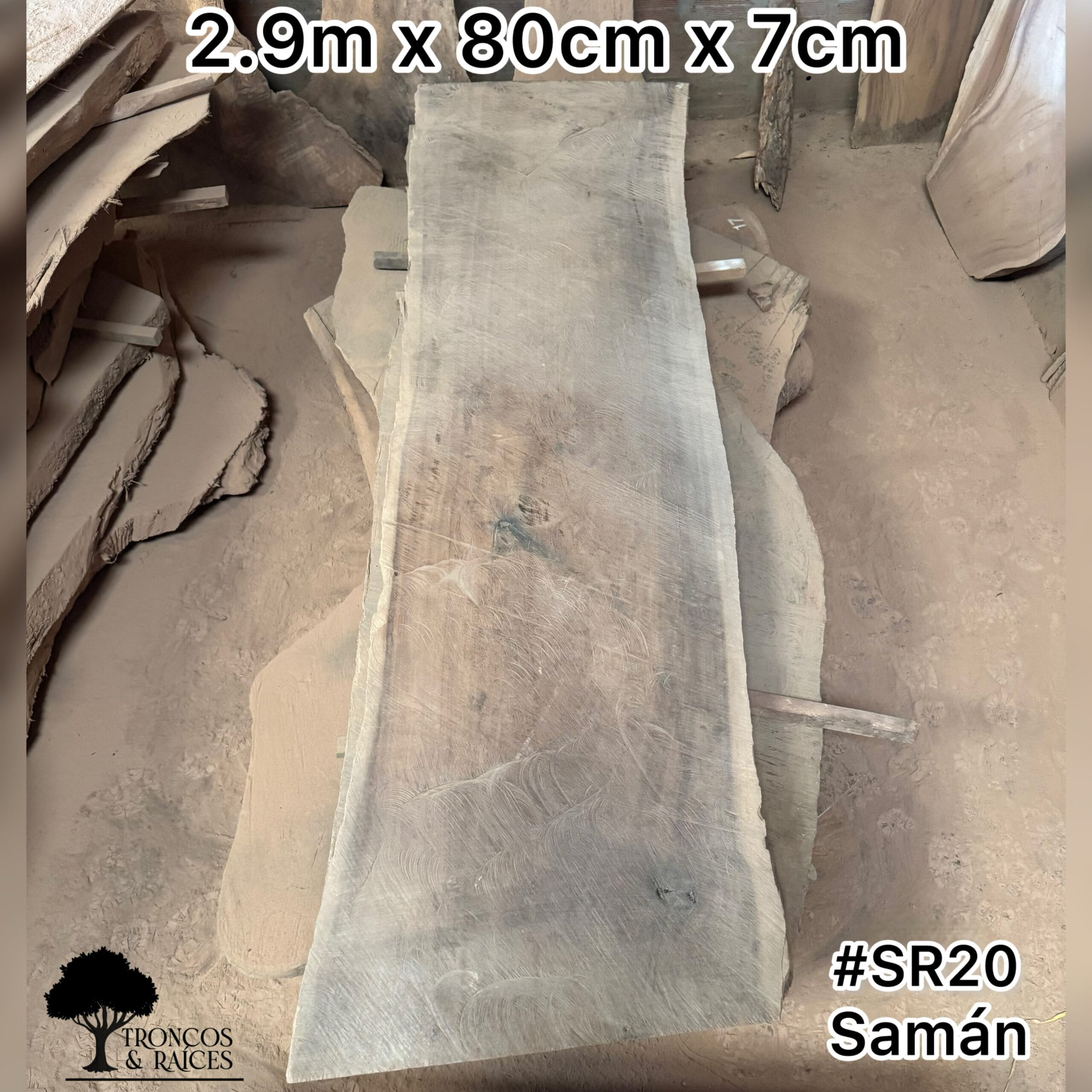Mesa pareja de saman para 10 puestos Mesa pareja de saman para 10 puestos
